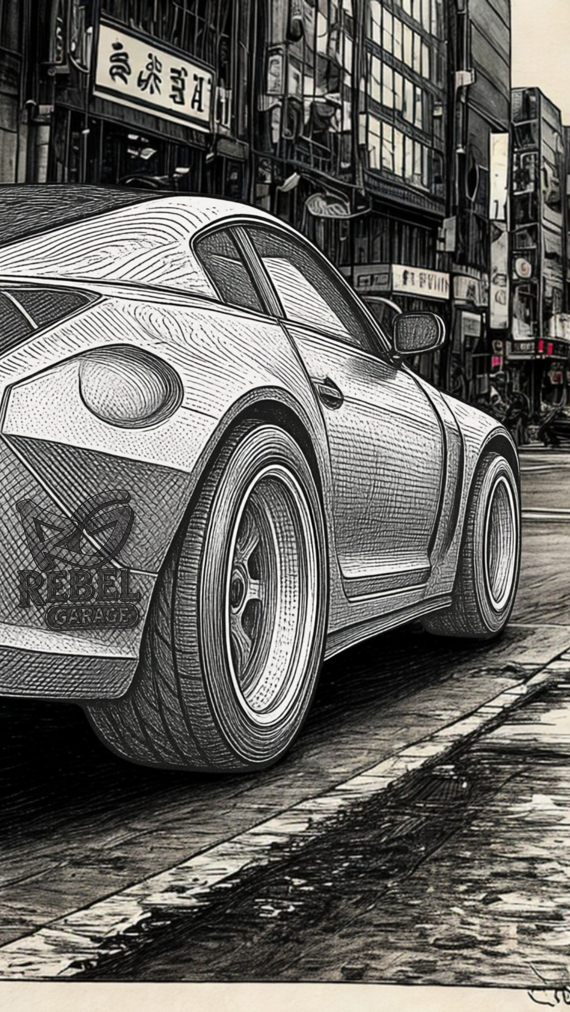 Widebody 350Z Poster